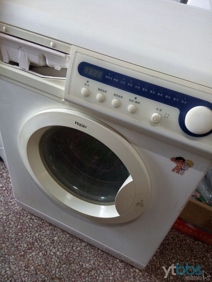 海尔二手滚筒洗衣机 - 家用电器\/影音设备\/厨房