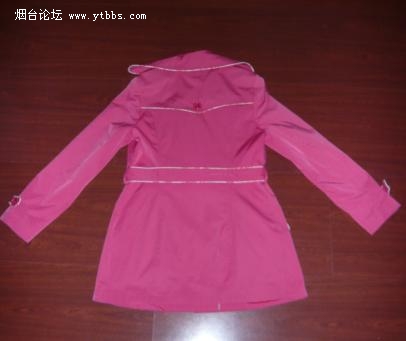 粉色风衣 围巾(2)