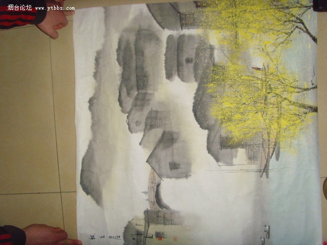 著名画家杨明义的水乡画,行家给长长眼 - 艺术