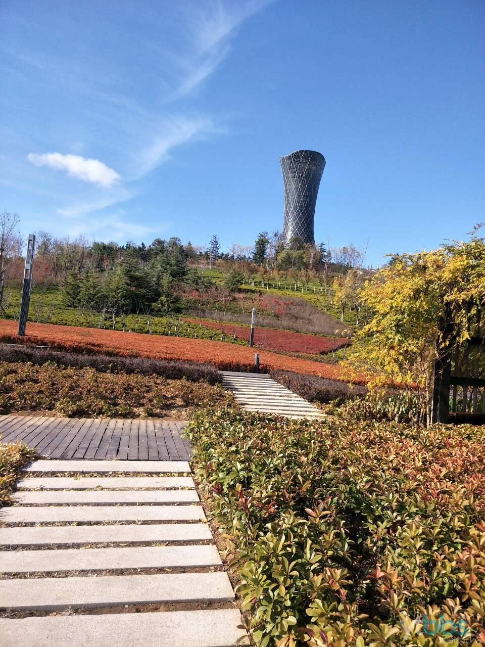 [煙臺城事] 今天去了福萊山公園和城市展示中心.