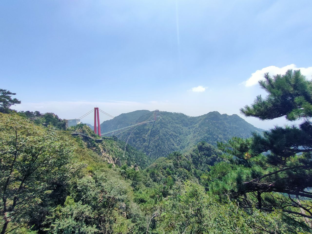 天蒙山风景图片