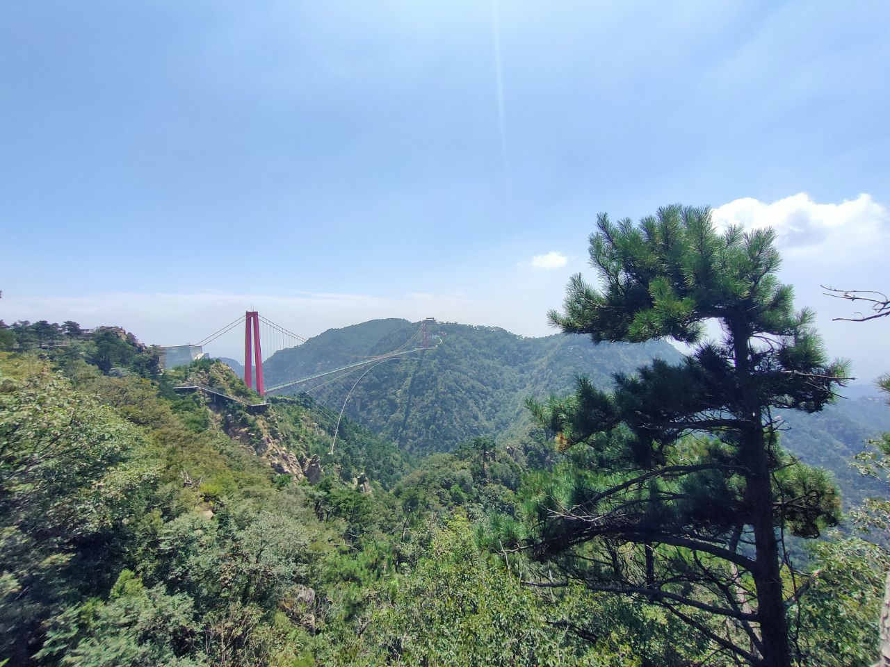 天蒙山风景图片